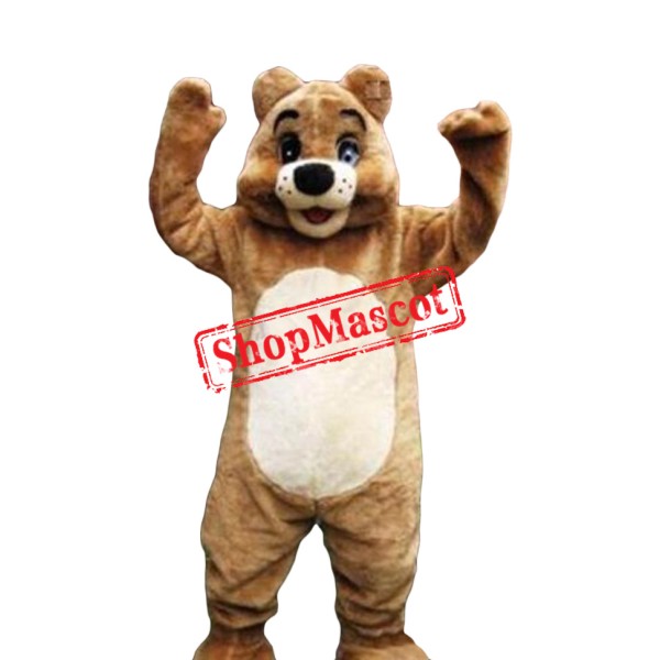 Lovely Lightweight Brown Bear Mascot Costume Lovely Lightweight Brown Bear Mascot Costume