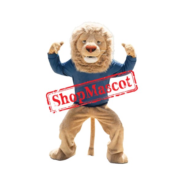 Sport Lightweight College Lion Mascot Costume