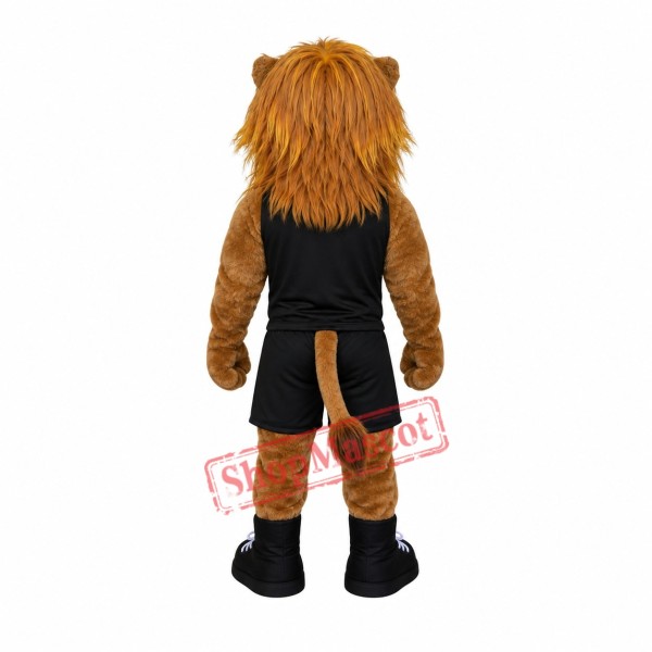 Realistic Lightweight Sport Lion Mascot Costume Realistic Lightweight Sport Lion Mascot Costume