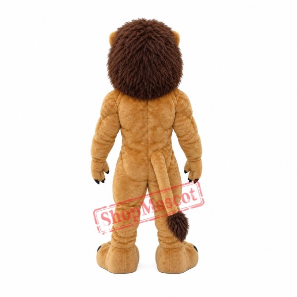 Deluxe Realistic Sport Lightweight Lion Mascot Costume