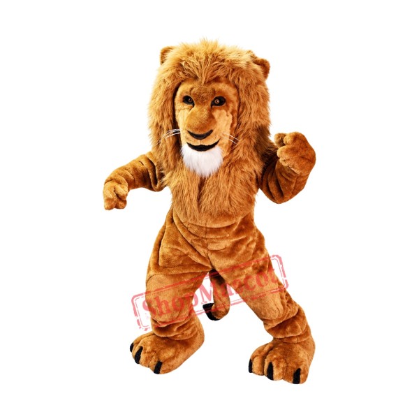 Deluxe Muscular Lightweight Lion Mascot Costume