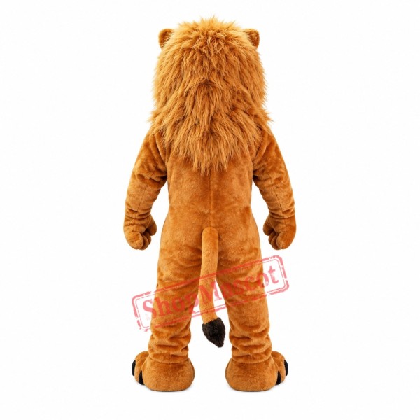 Deluxe Muscular Lightweight Lion Mascot Costume