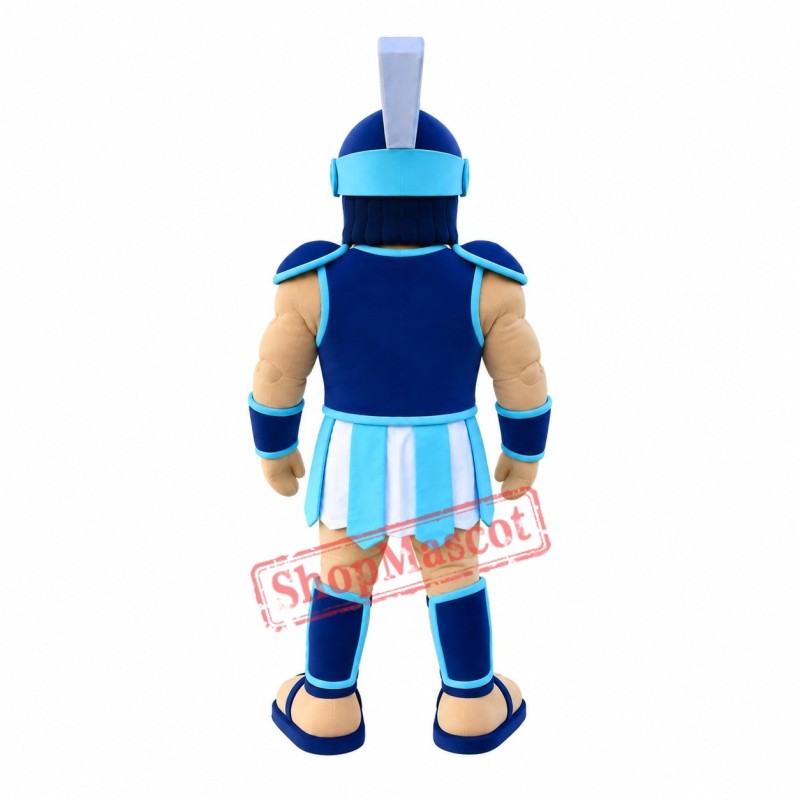 Blue Sport Lightweight Spartan Mascot Costume Blue Sport Lightweight Spartan Mascot Costume