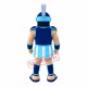 Blue Sport Lightweight Spartan Mascot Costume Blue Sport Lightweight Spartan Mascot Costume