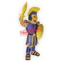 Yellow Blue Spartan Mascot Costume