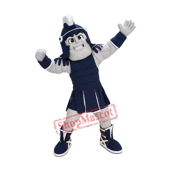Deluxe Lightweight Blue Spartan Mascot Costume