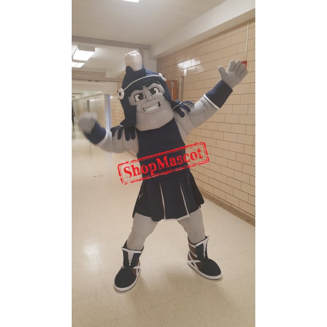 Deluxe Lightweight Blue Spartan Mascot Costume