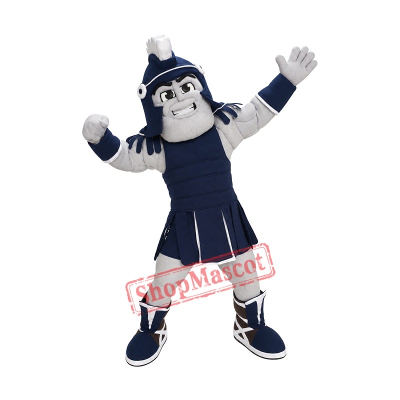 Deluxe Lightweight Blue Spartan Mascot Costume