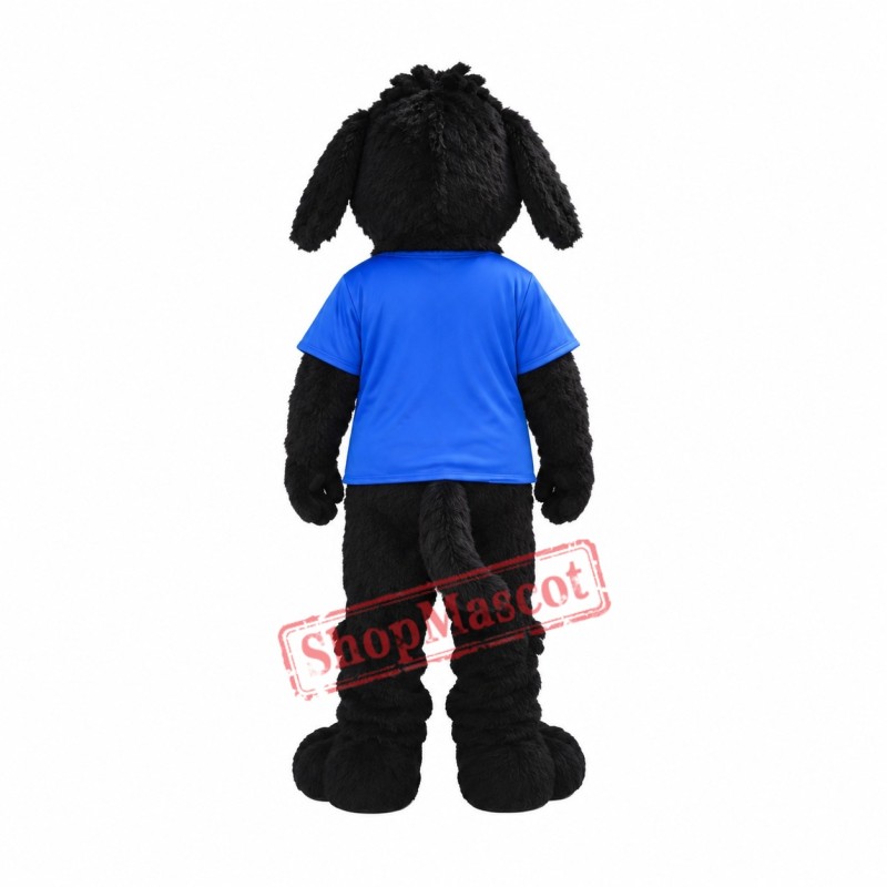 Black White Dog Mascot Costume