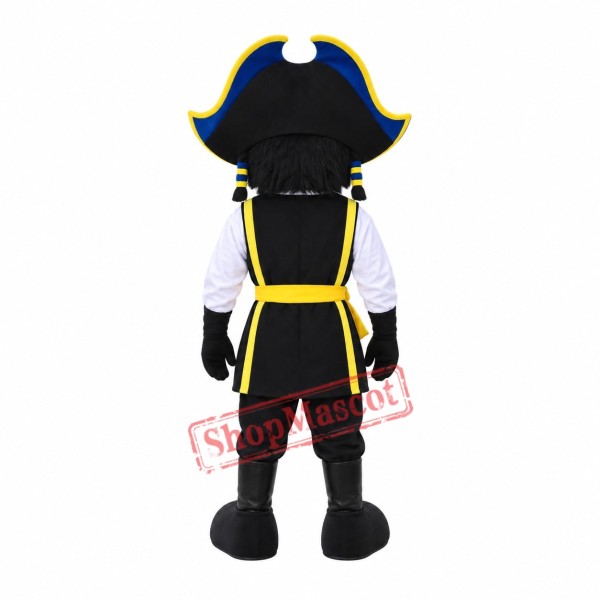 Deluxe Pirate Captain Mascot Costume