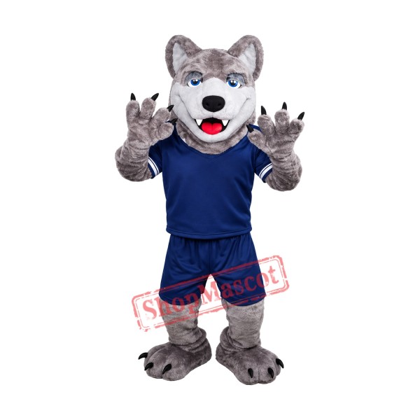 Deluxe Lovely Lightweight Wolf Mascot Costume