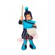Fierce Blue Spartan Mascot Costume