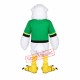 White Eagle Hawk Mascot Costume White Eagle Hawk Mascot Costume