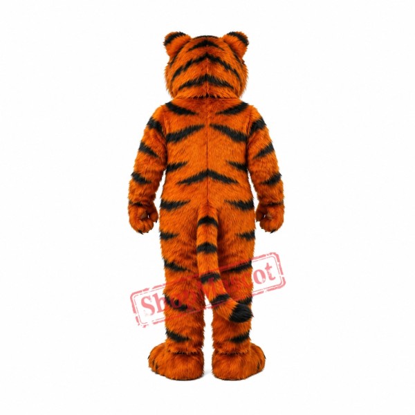 Friendly Realistic Lightweight Tiger Mascot Costume Friendly Realistic Lightweight Tiger Mascot Costume