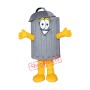 Happy Garbage Can Mascot Costume