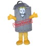 Happy Garbage Can Mascot Costume