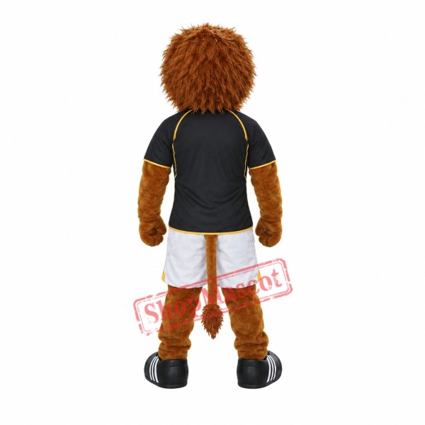 Friendly Sport Lion Mascot Costume Friendly Sport Lion Mascot Costume