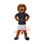 Friendly Sport Lion Mascot Costume