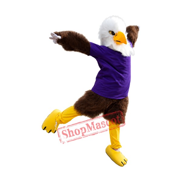 Energetic Lightweight Eagle Mascot Costume