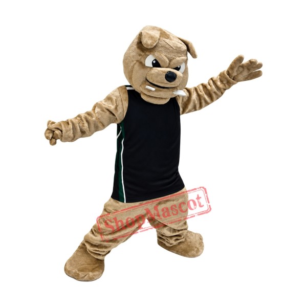 Realistic Sport Lightweight Bulldog Mascot Costume