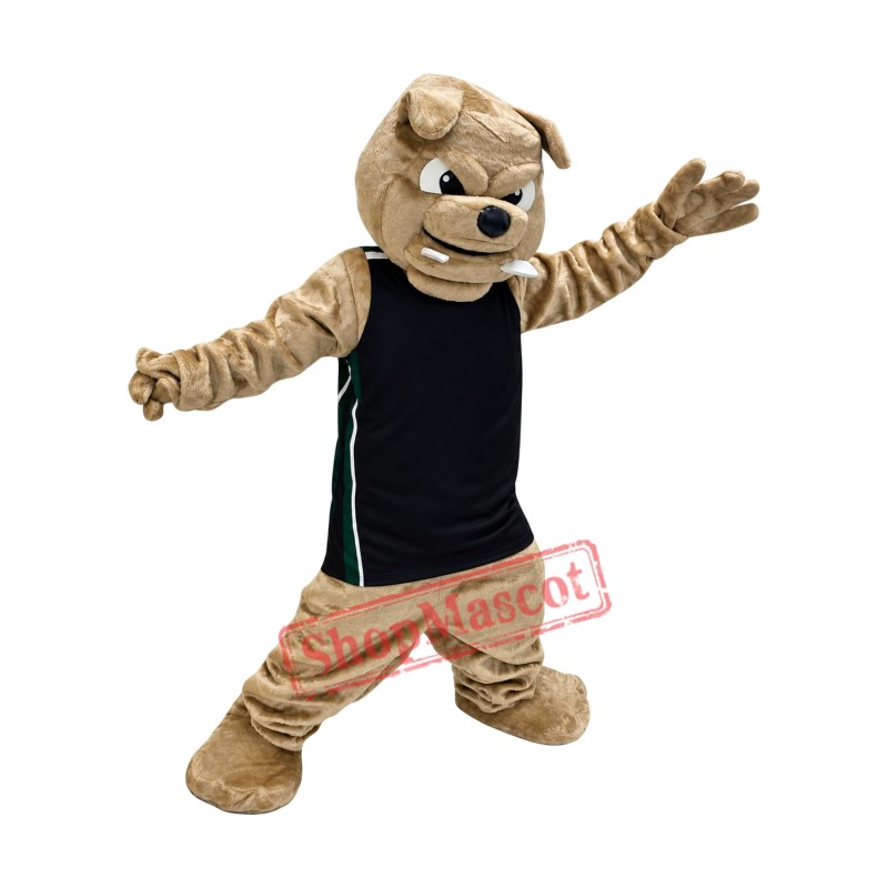 Realistic Sport Lightweight Bulldog Mascot Costume Realistic Sport Lightweight Bulldog Mascot Costume