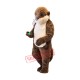 Realistic Lightweight Otter Mascot Costume