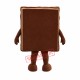 Chocolate Chunks Mascot Costume Chocolate Chunks Mascot Costume