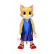 Realistic Yellow Cat Mascot Costume Realistic Yellow Cat Mascot Costume