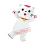 Lovely Lightweight White Cat Mascot Costume