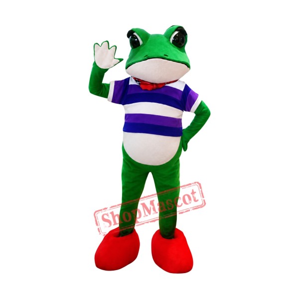 Lovely Lightweight Green Frog Mascot Costume