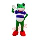 Lovely Lightweight Green Frog Mascot Costume Lovely Lightweight Green Frog Mascot Costume