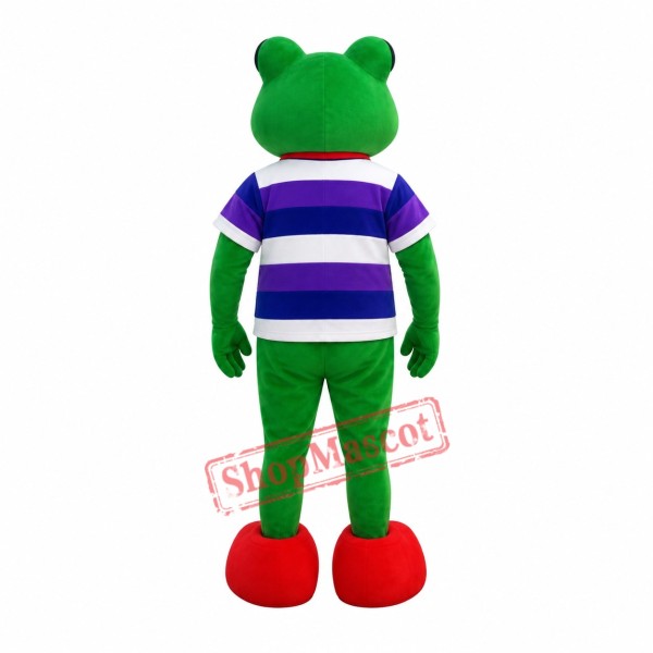 Lovely Lightweight Green Frog Mascot Costume Lovely Lightweight Green Frog Mascot Costume