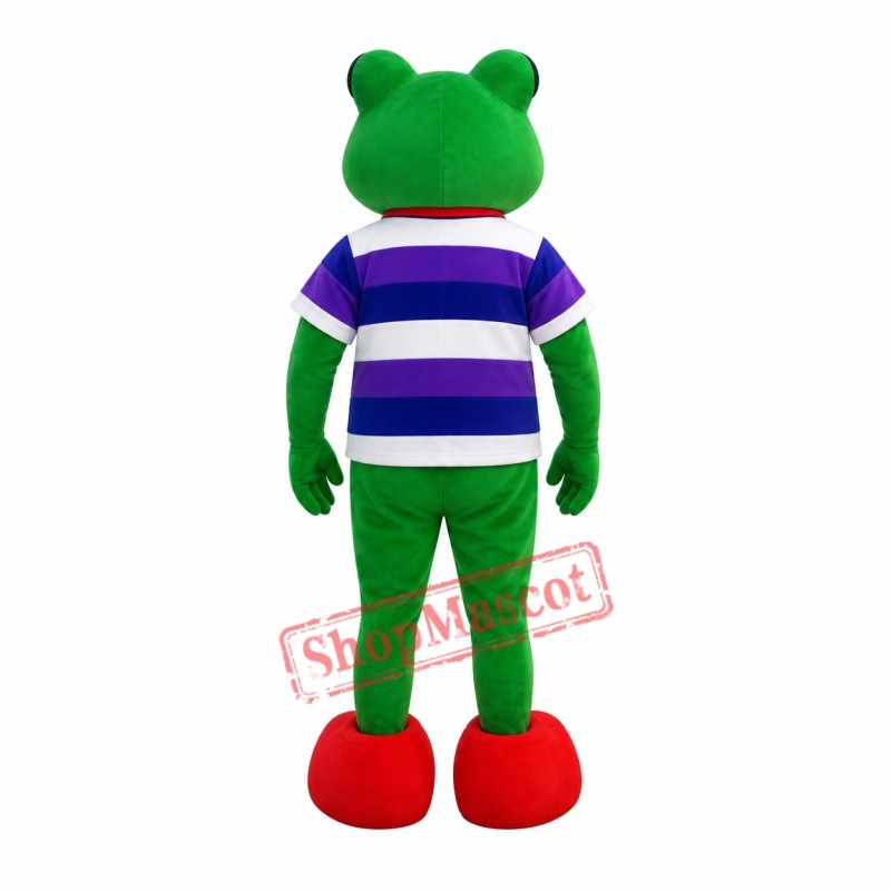 Lovely Lightweight Green Frog Mascot Costume Lovely Lightweight Green Frog Mascot Costume