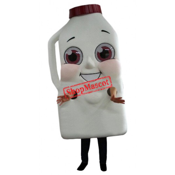 Happy Milk Bottle Mascot Costume