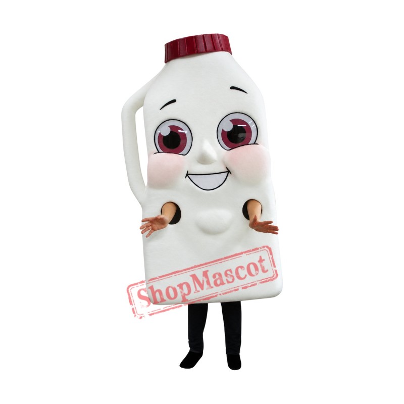Happy Milk Bottle Mascot Costume