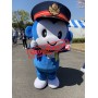 Blue Lightweight Monkey Mascot Costume