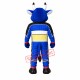 Lovely Lightweight Blue Bull Mascot Costume Lovely Lightweight Blue Bull Mascot Costume