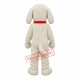 Cute Lightweight White Dog Mascot Costume