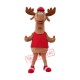 Sport Realistic Elk Mascot Costume Sport Realistic Elk Mascot Costume