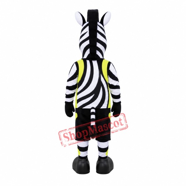 Realistic Sport Zebra Mascot Costume Realistic Sport Zebra Mascot Costume