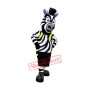 Realistic Sport Zebra Mascot Costume