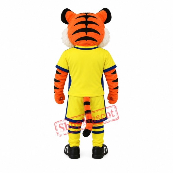 Cute Realistic Tiger Mascot Costume Cute Realistic Tiger Mascot Costume