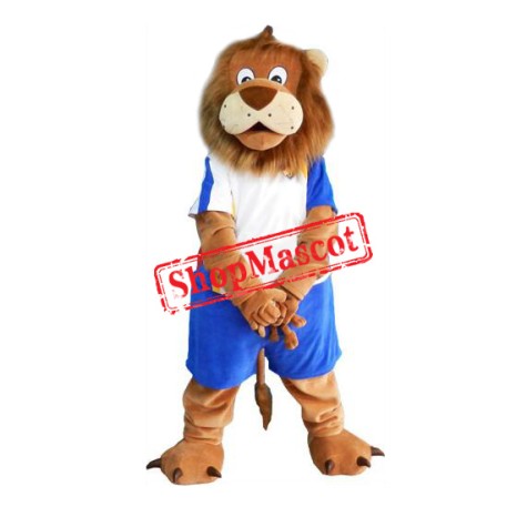 Realistic Lightweight Lion Mascot Costume Adult Costume