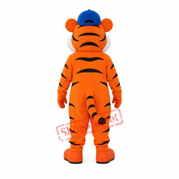 Happy Little Tiger Mascot Costume Happy Little Tiger Mascot Costume