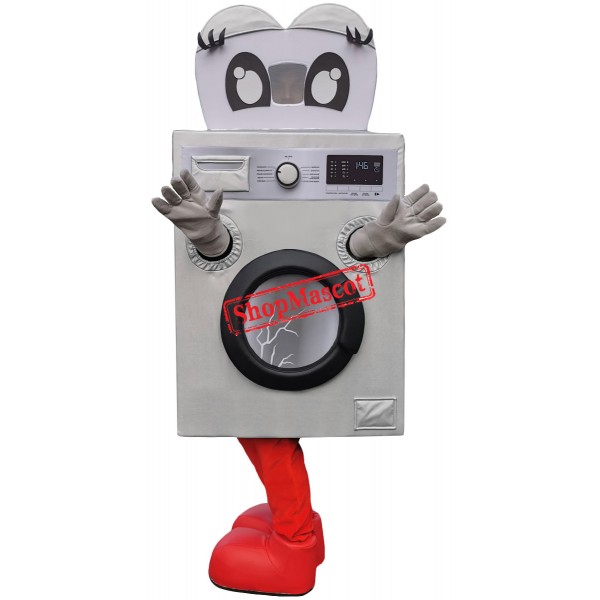 Realistic Washing Machine Mascot Costume