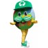 Green Earth Mascot Costume