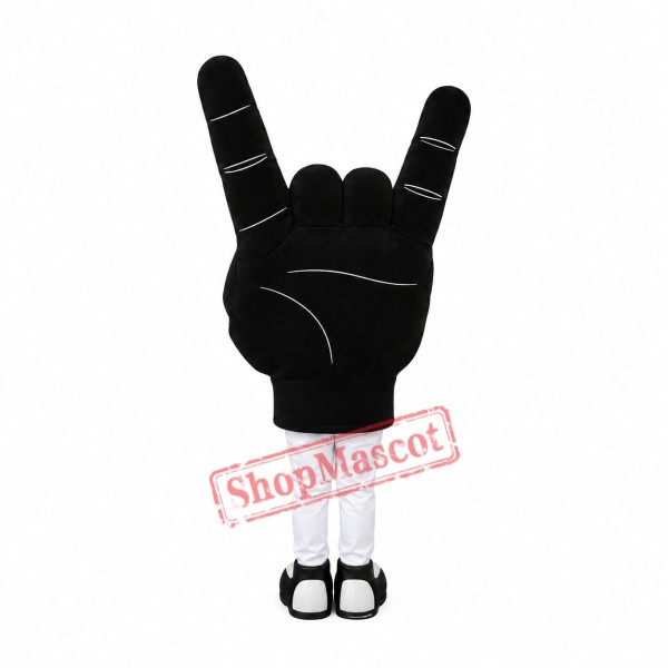 Realistic Hand Mascot Costume Realistic Hand Mascot Costume