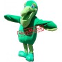 Green Pelican Mascot Costume