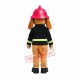 Realistic Firedog Mascot Costume Realistic Firedog Mascot Costume