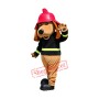 Realistic Firedog Mascot Costume